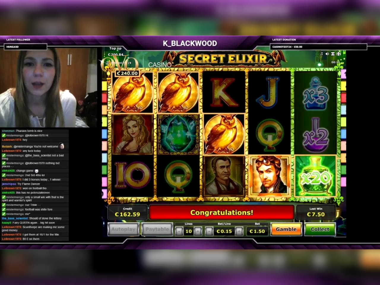 75% Match at a Casino at Bet At Home Casino