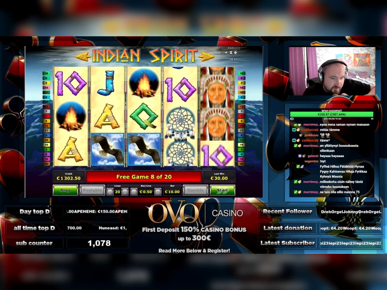 €620 FREE Chip Casino at Casino Action