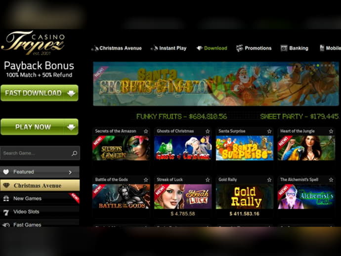 $200 free chip casino at Cashpoint Casino