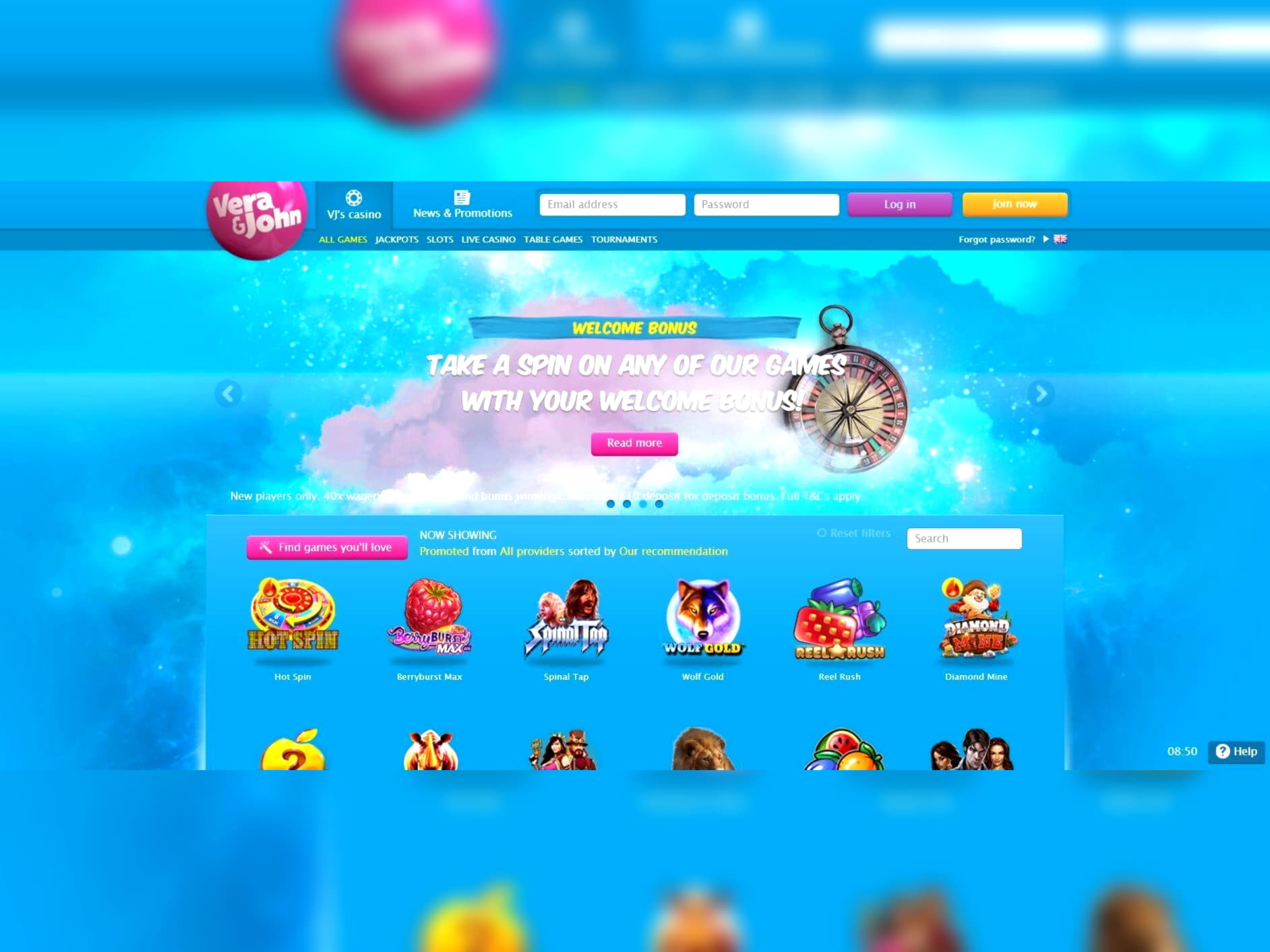 EUR 620 free chip casino at Spintropolis Casino