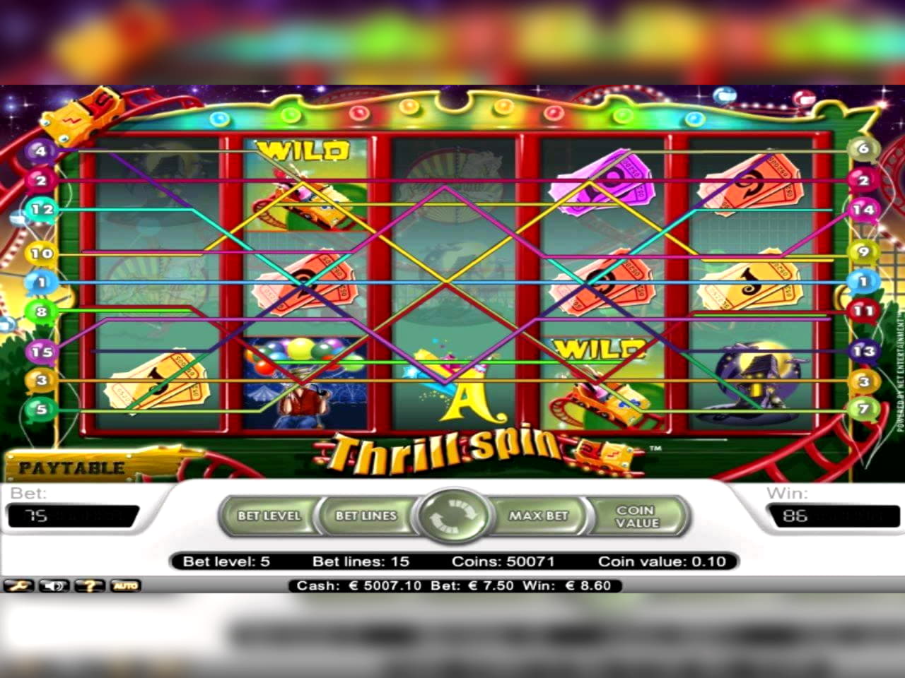 215 Free spins at Casino com