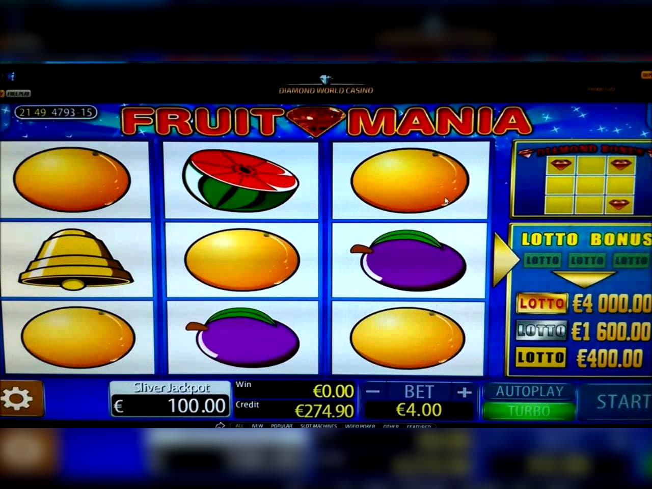 $995 Tournament at Euro Palace Casino