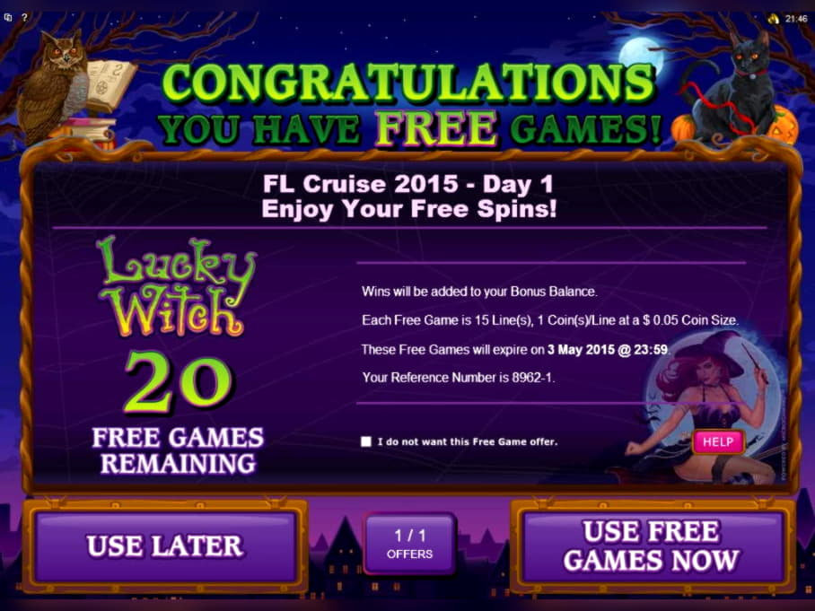 Eur 840 Free Casino Tournament at Omni Casino