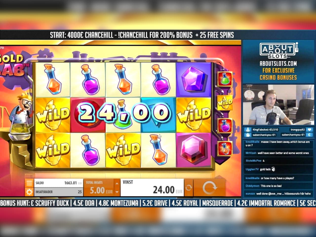 Eur 615 Tournament at La Fiesta Casino