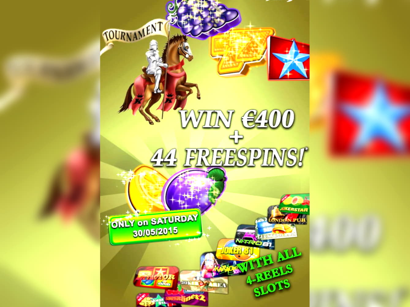 235 Free spins at Joy Casino