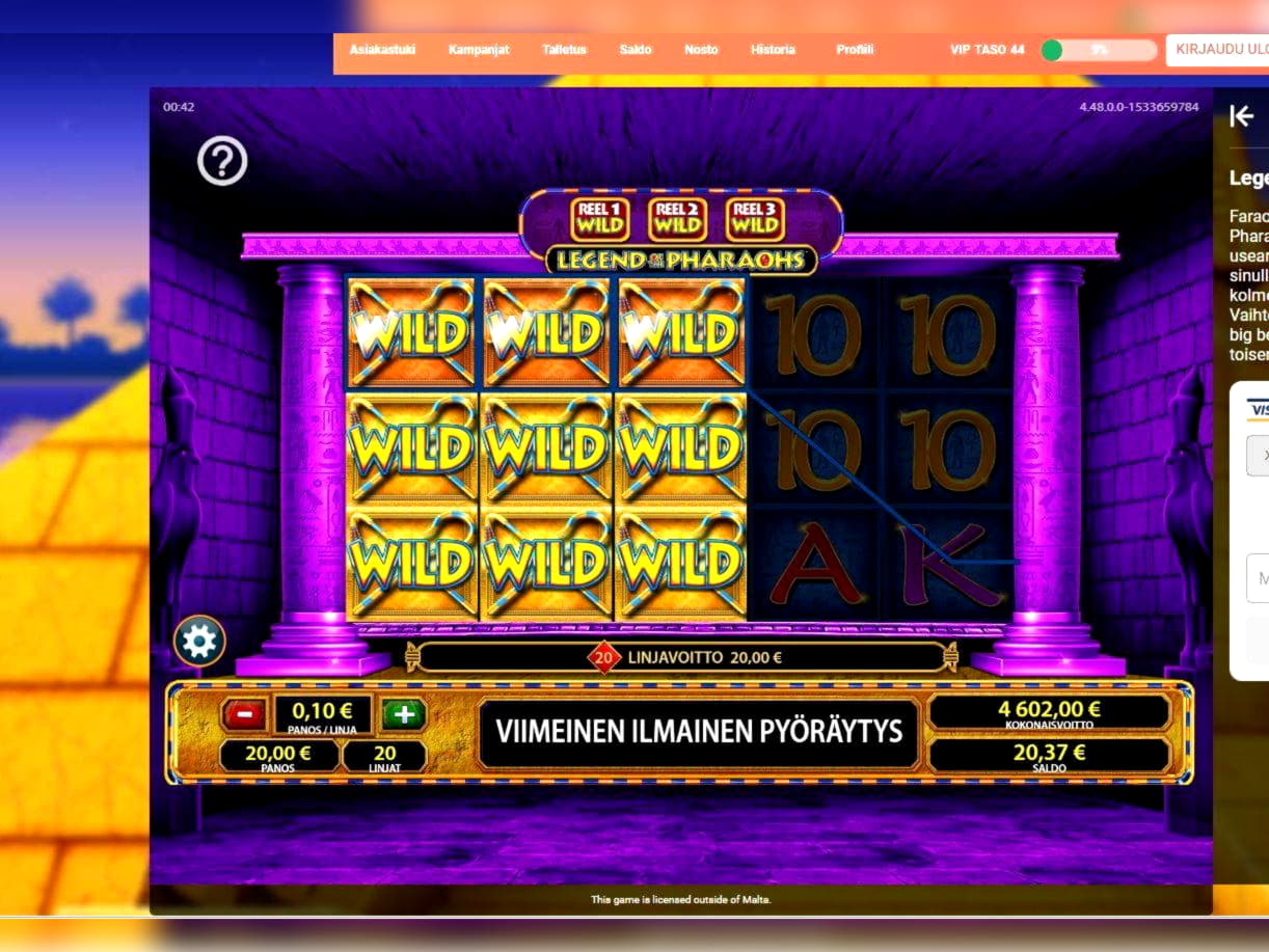 425% Casino Welcome Bonus at Joy Casino