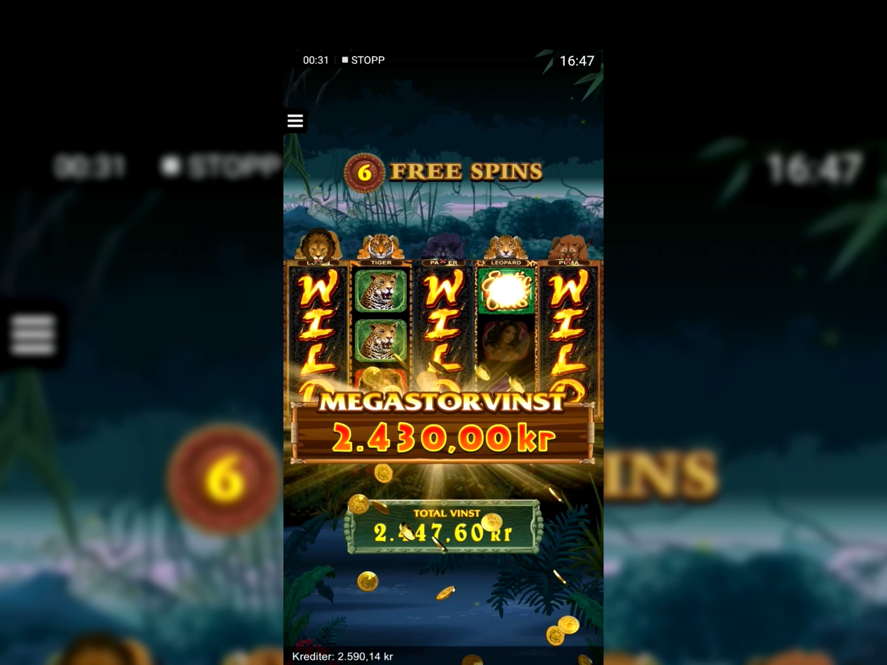 EUR 3635 No Deposit at Euro Palace Casino