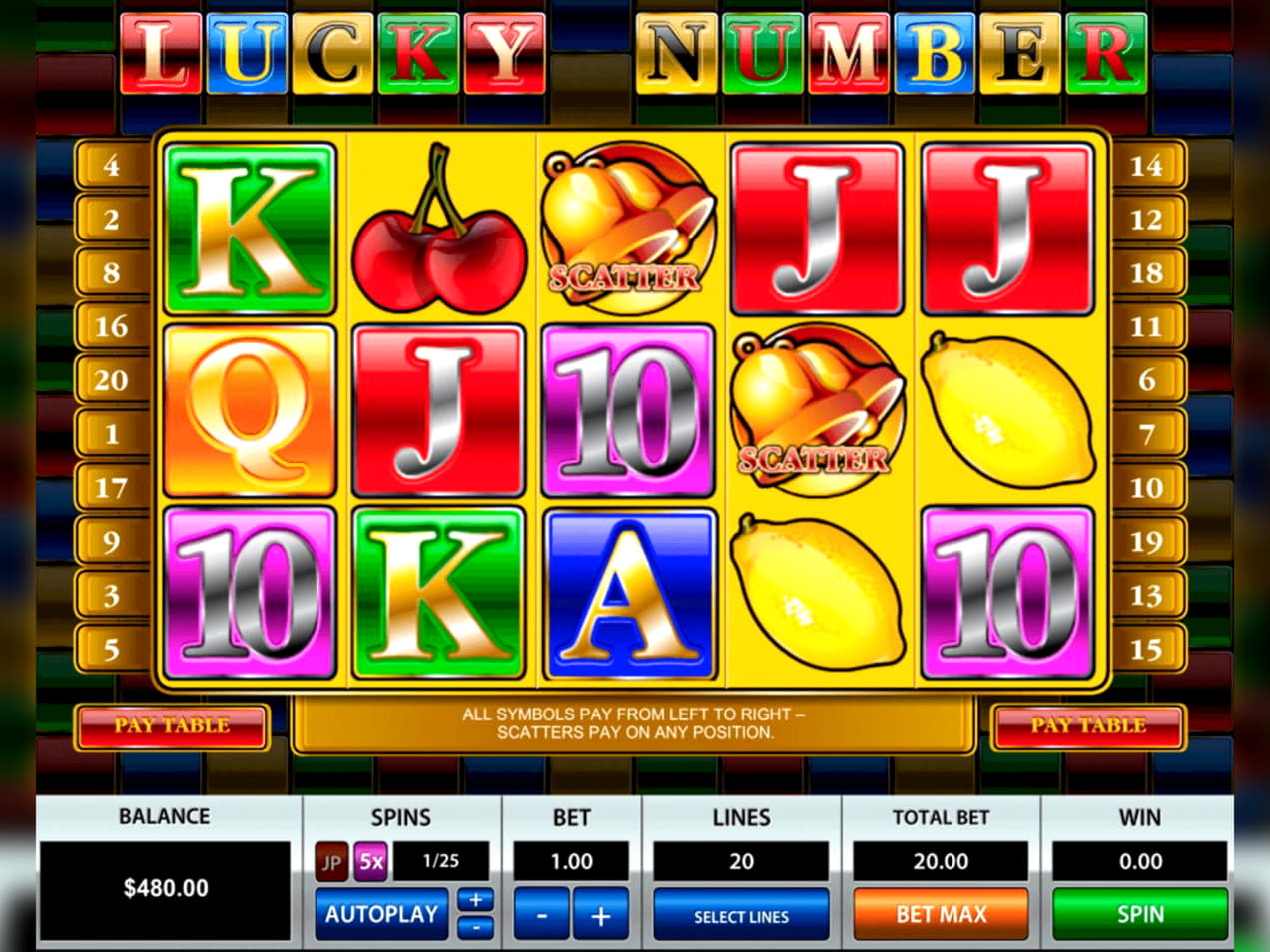 175 Free Spins Casino at Gamebookers Casino
