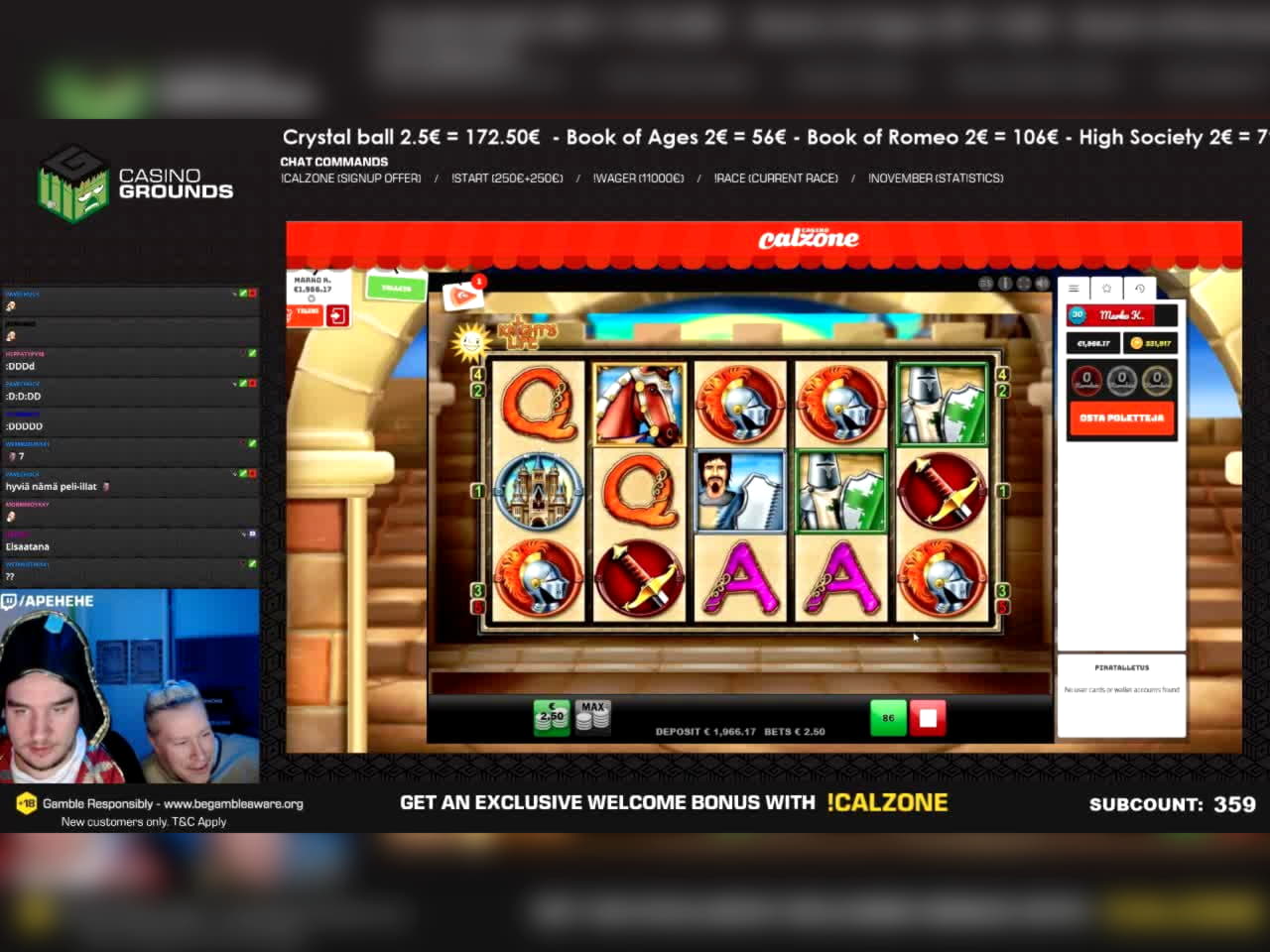 ﻿$1370 No Deposit at Spin Palace Casino
