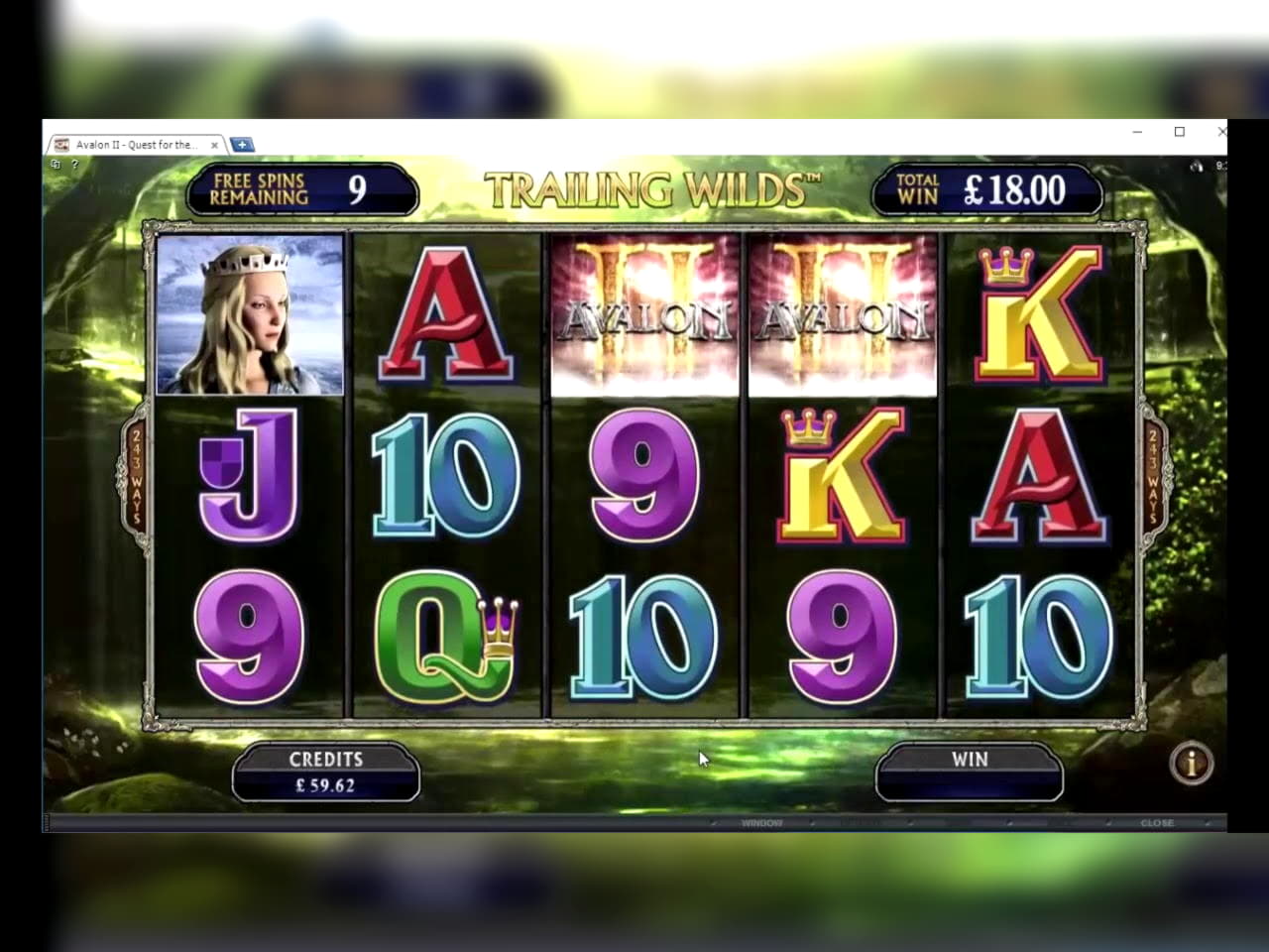 205 free spins at River Belle Casino