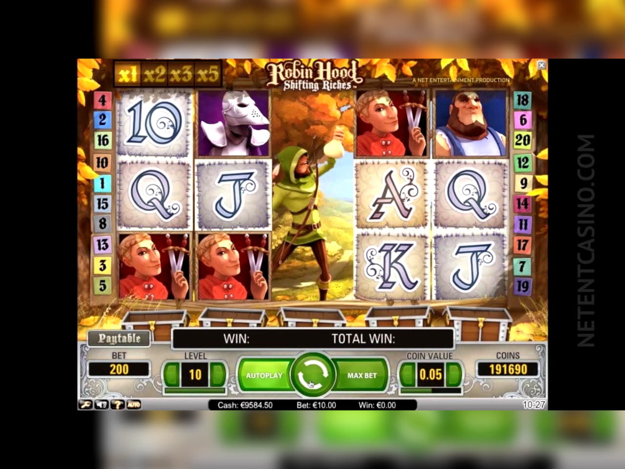 535% Match at a casino at La Fiesta Casino