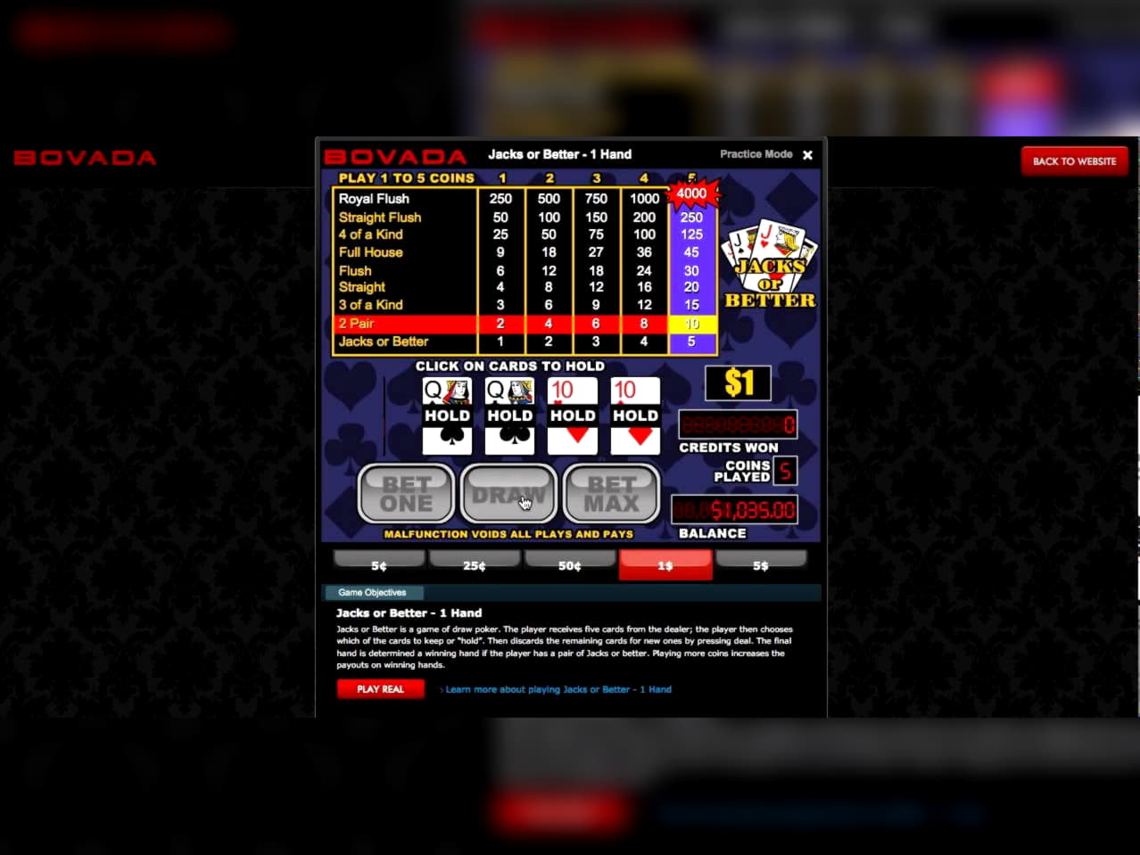 $1095 No Deposit Casino Bonus at Inter Casino