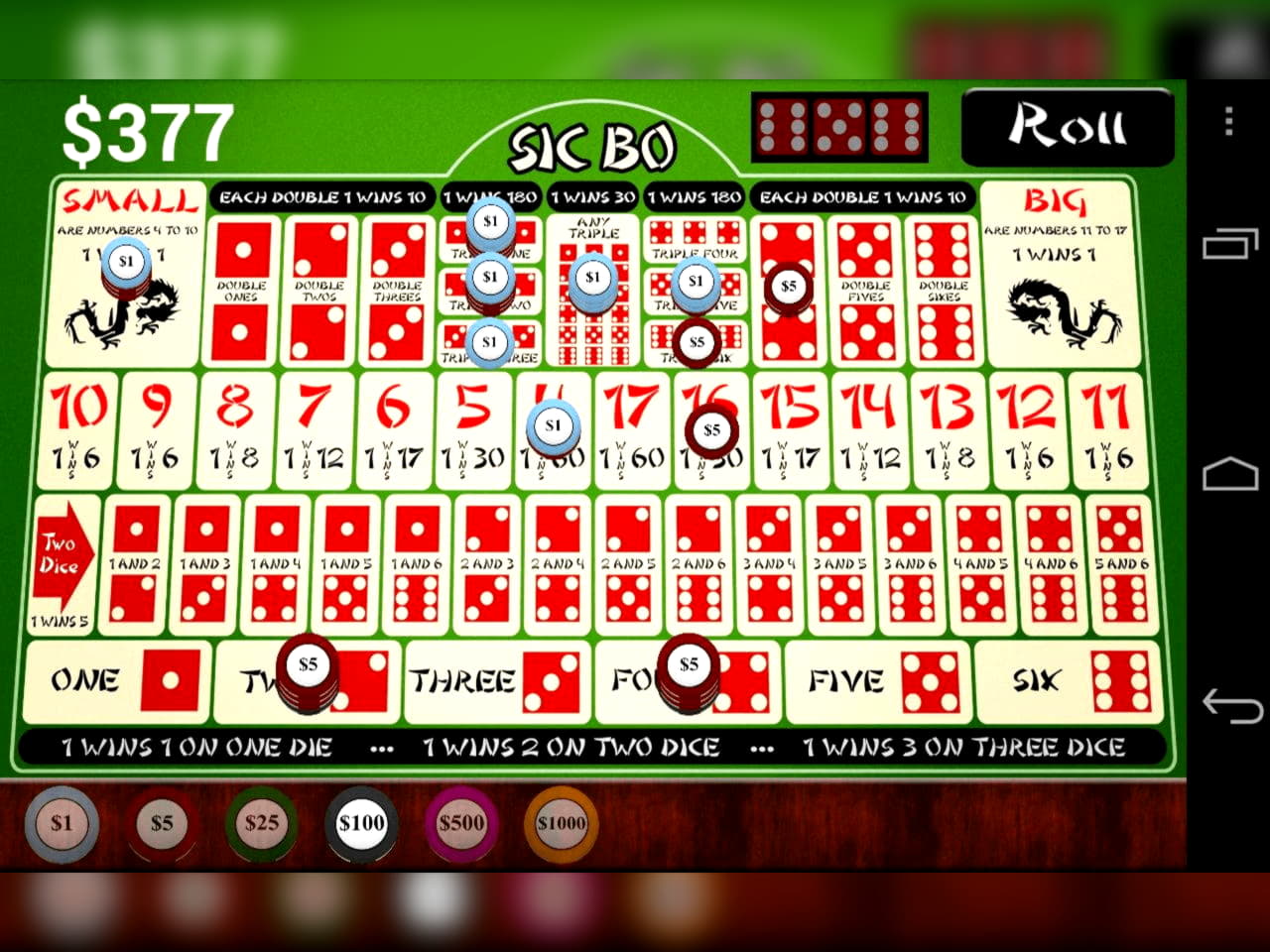 £585 free chip casino at Gamebookers Casino