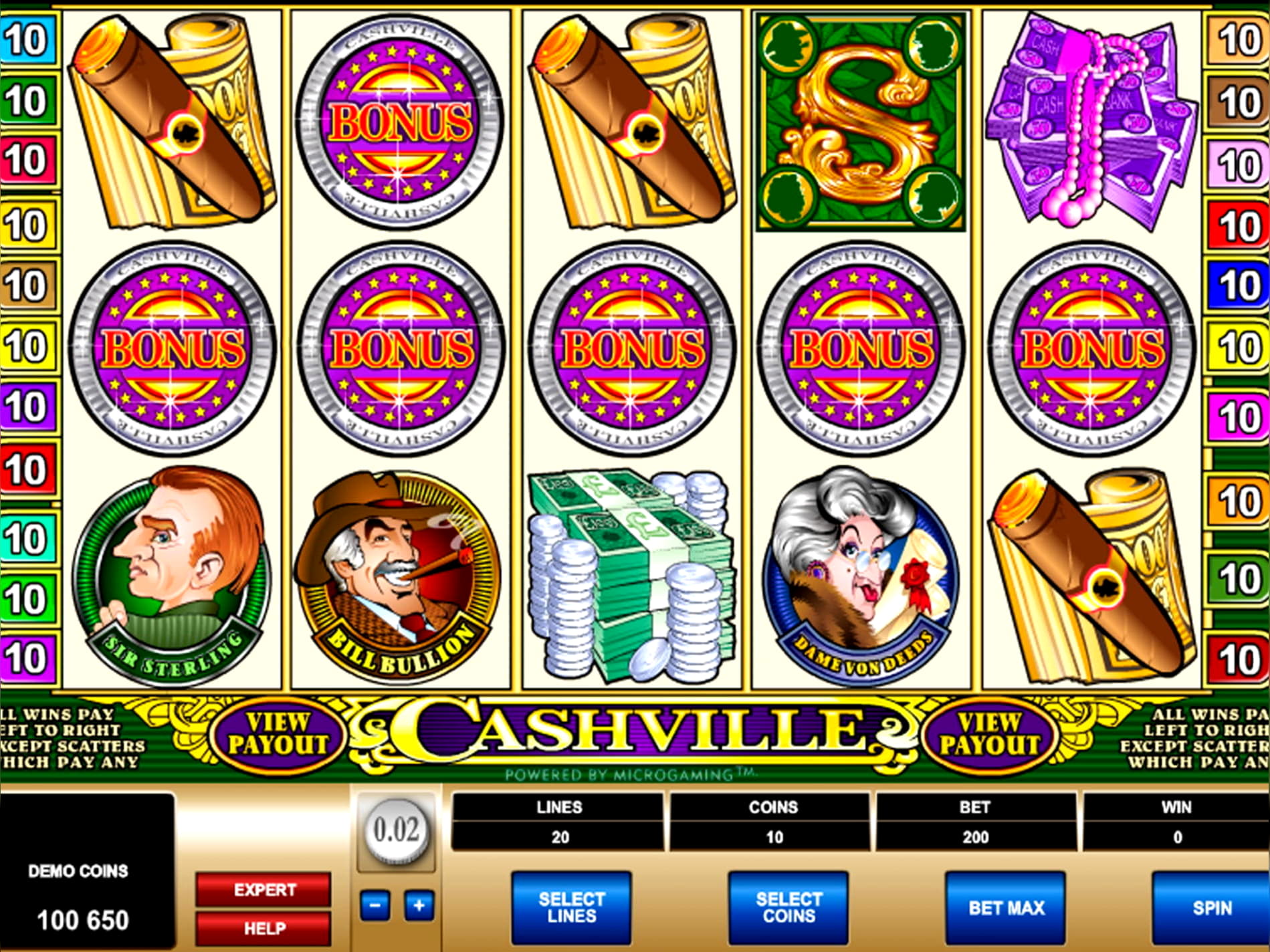 225% casino match bonus at Karamba Casino