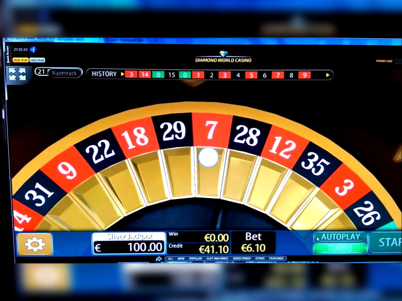 €270 FREE CASINO CHIP at Euro Palace Casino