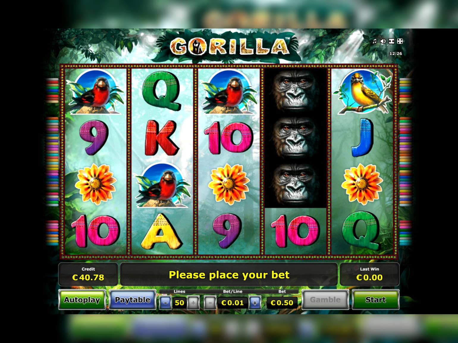 €495 Free Casino Chip at Bet At Home Casino