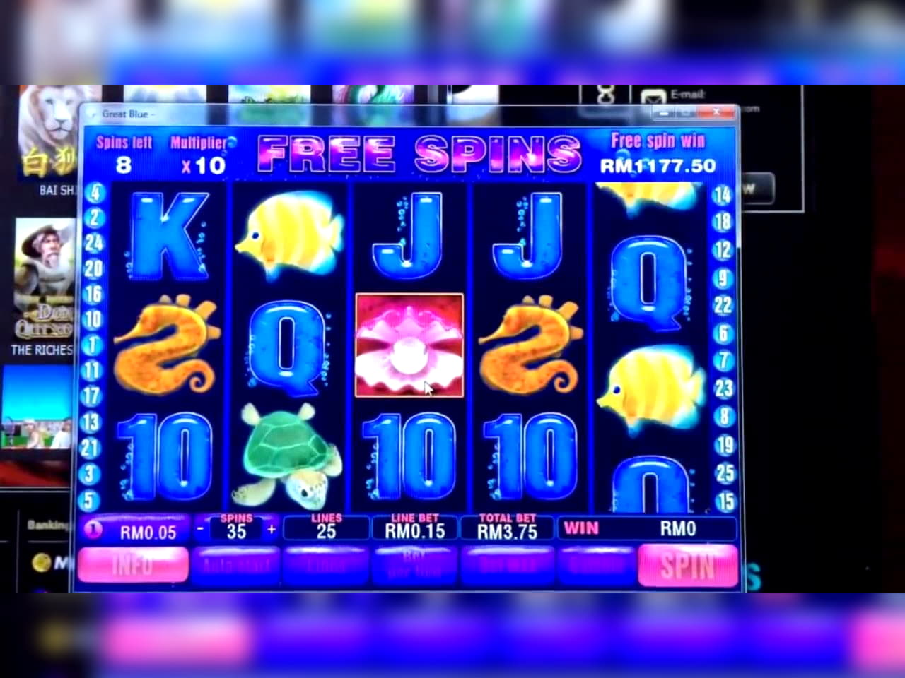 135% Match bonus casino at William Hill Casino