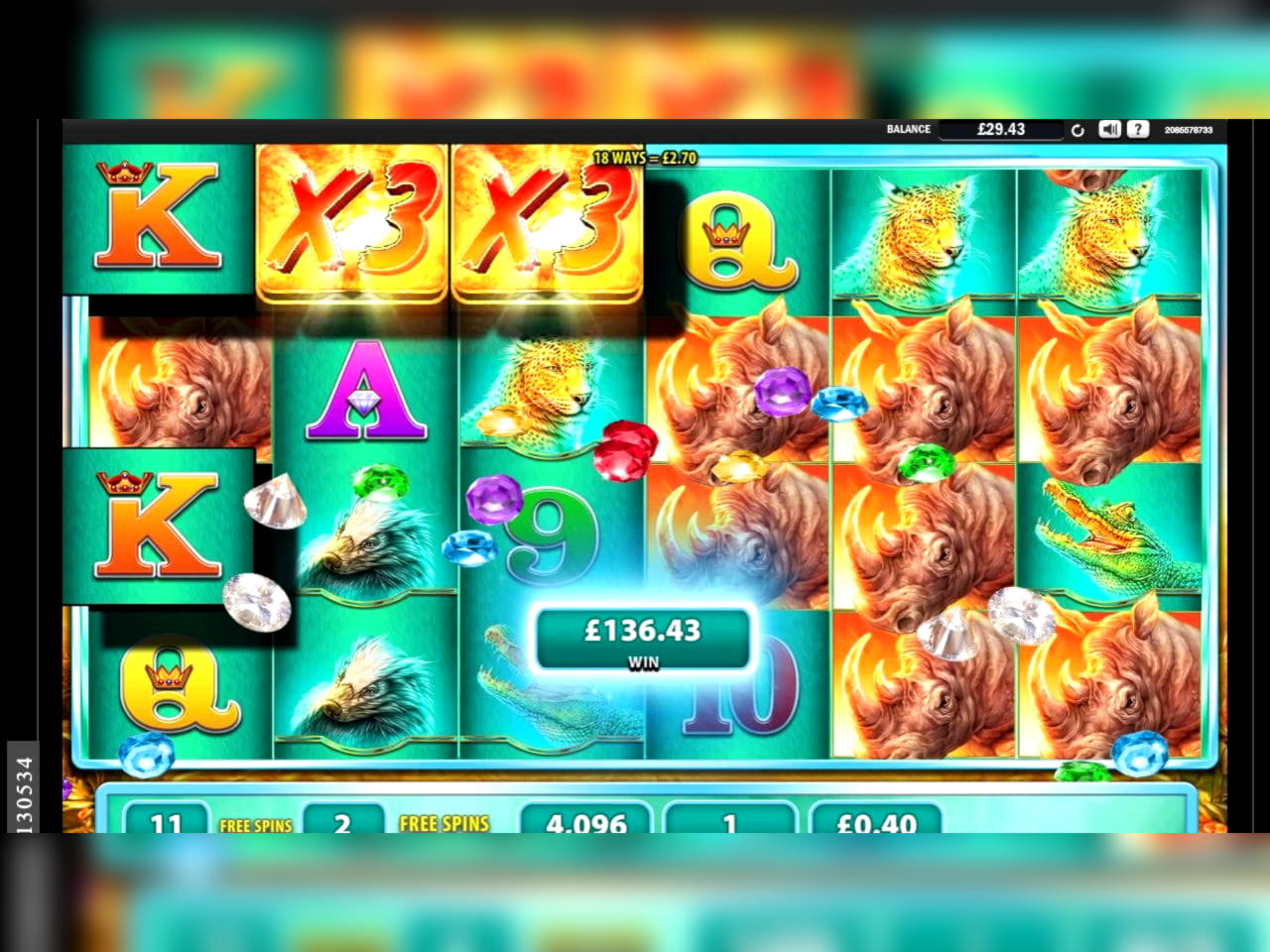 20 Free spins casino at Omni Casino