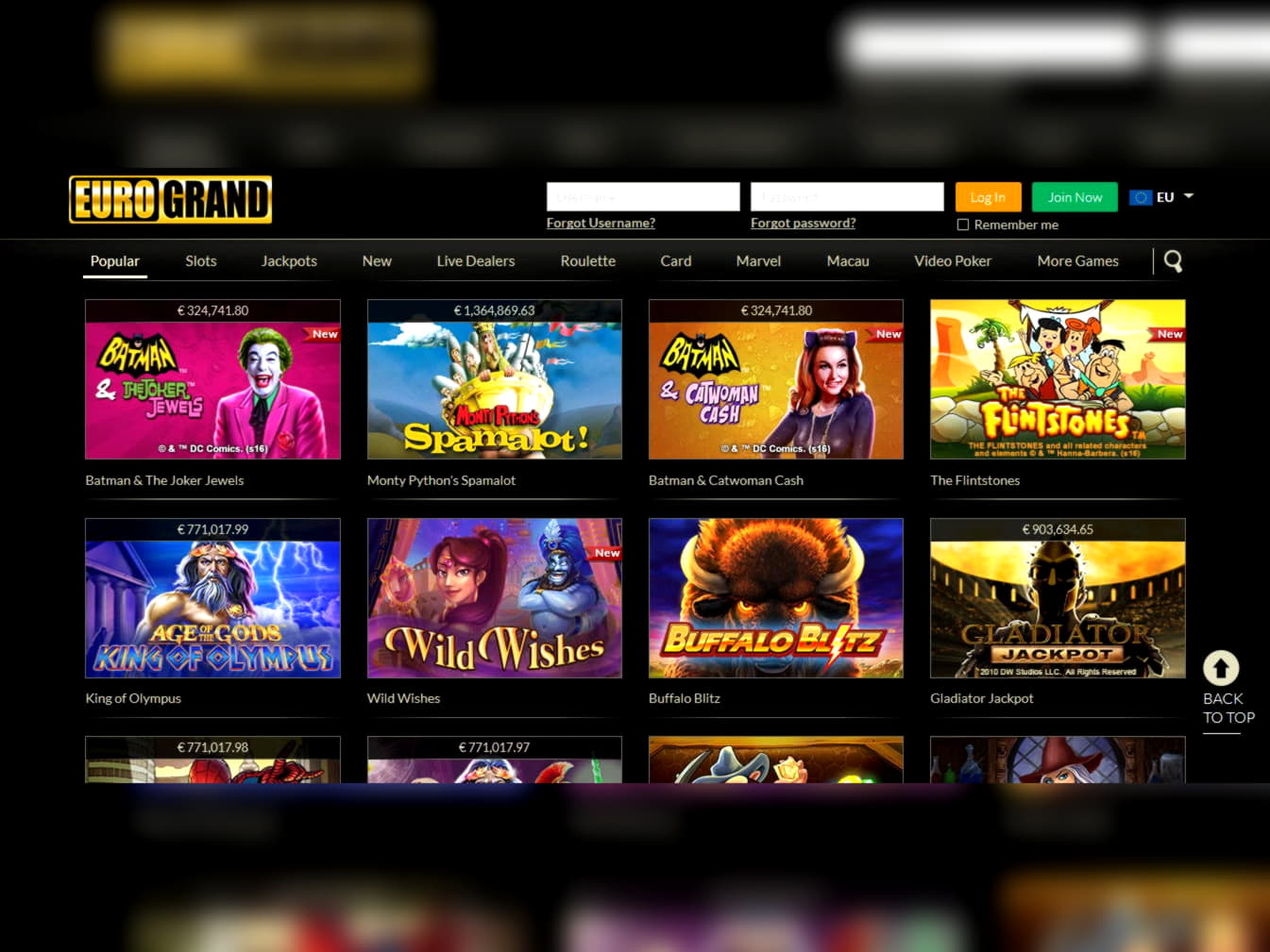 EURO 675 Free Casino Ticket at Casino Action