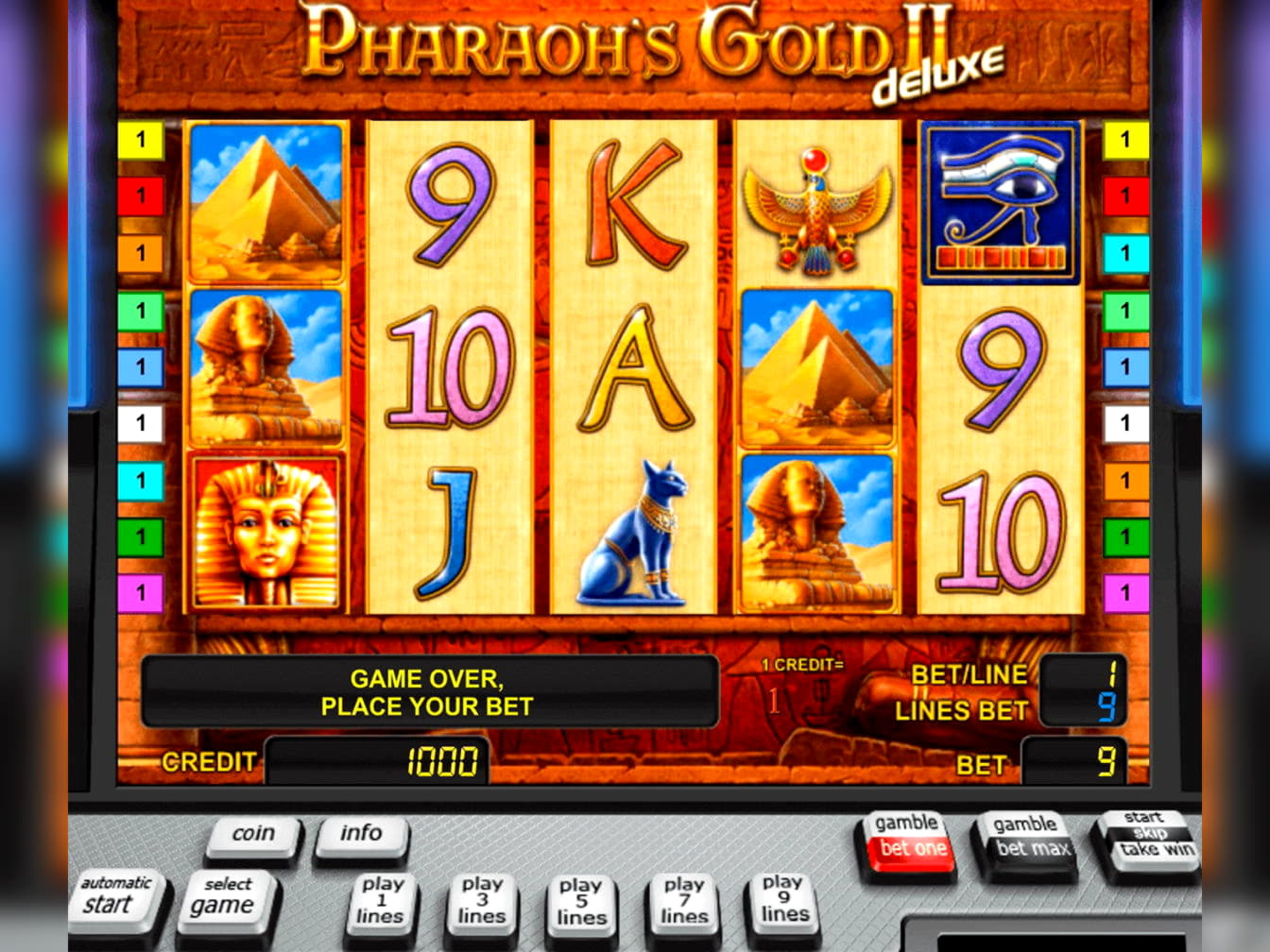 10 Trial Spins at Gamebookers Casino