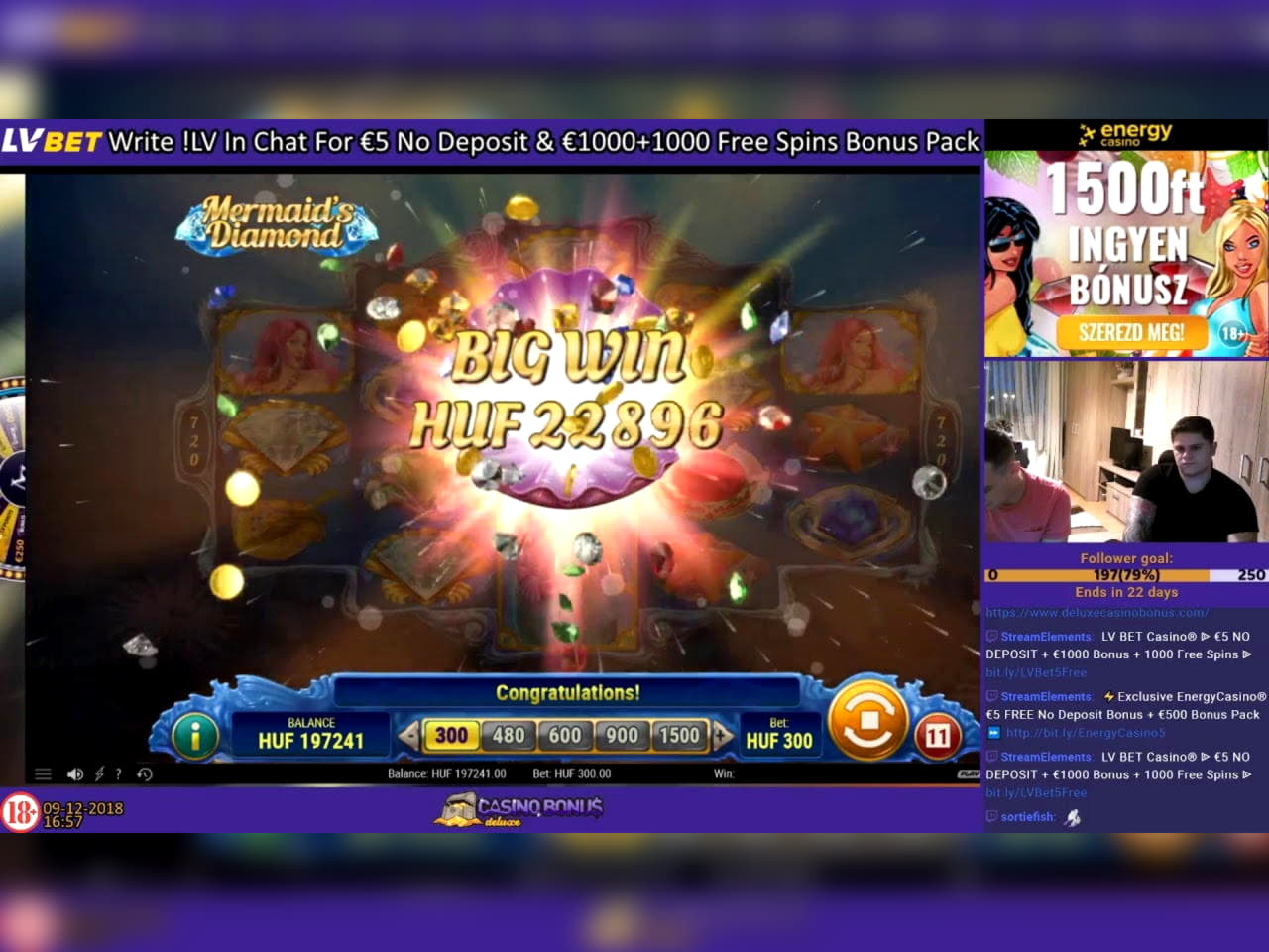 625% Match at a casino at Inter Casino
