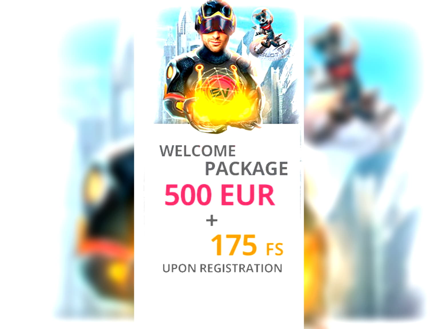 875% Match at a casino at Joy Casino