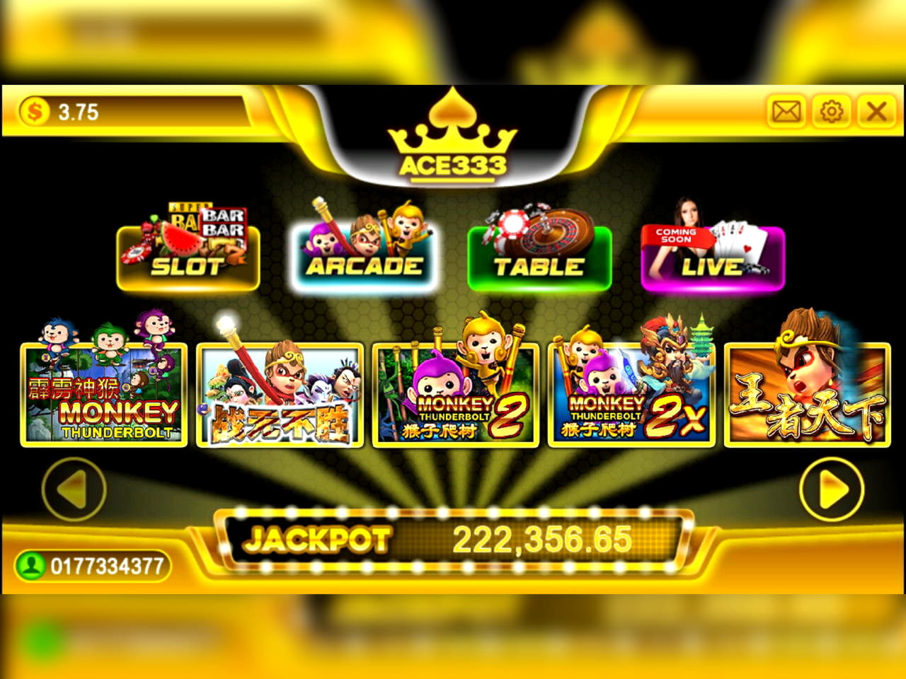£870 no deposit bonus at Betway Casino