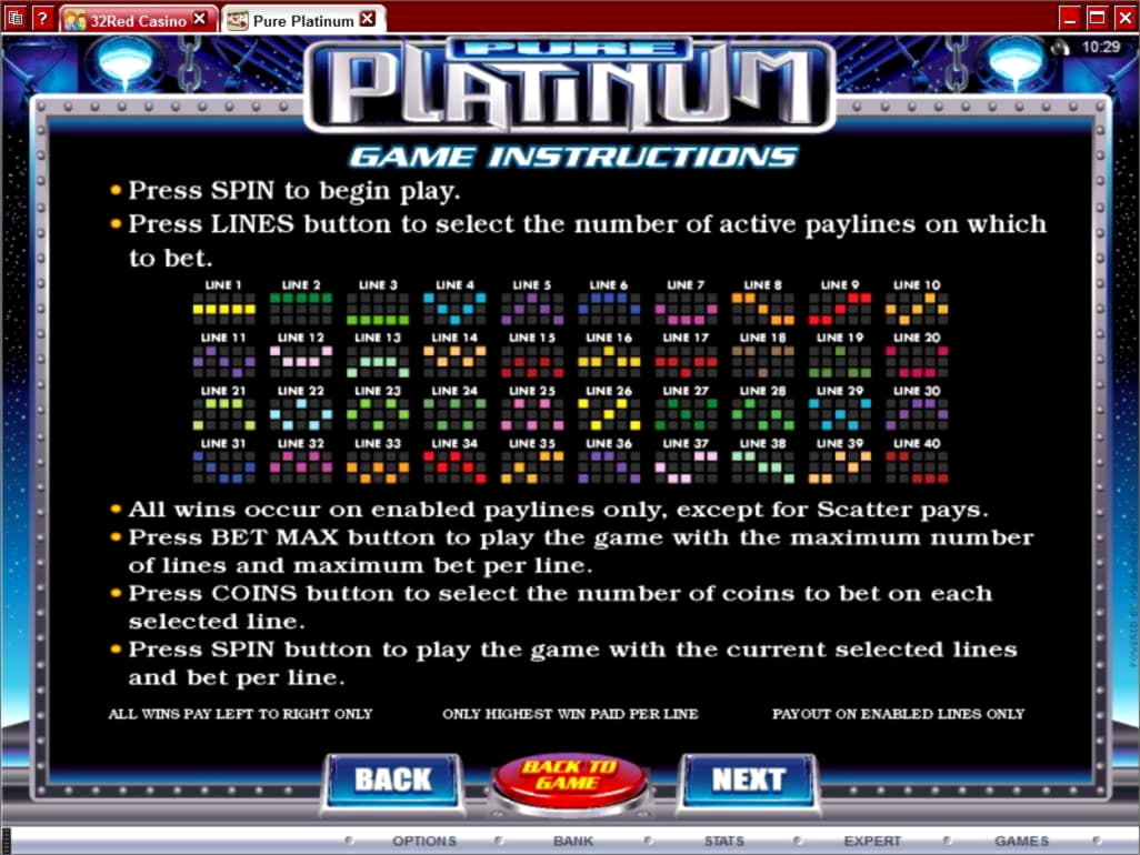 £760 no deposit casino bonus at Platinum Play Casino