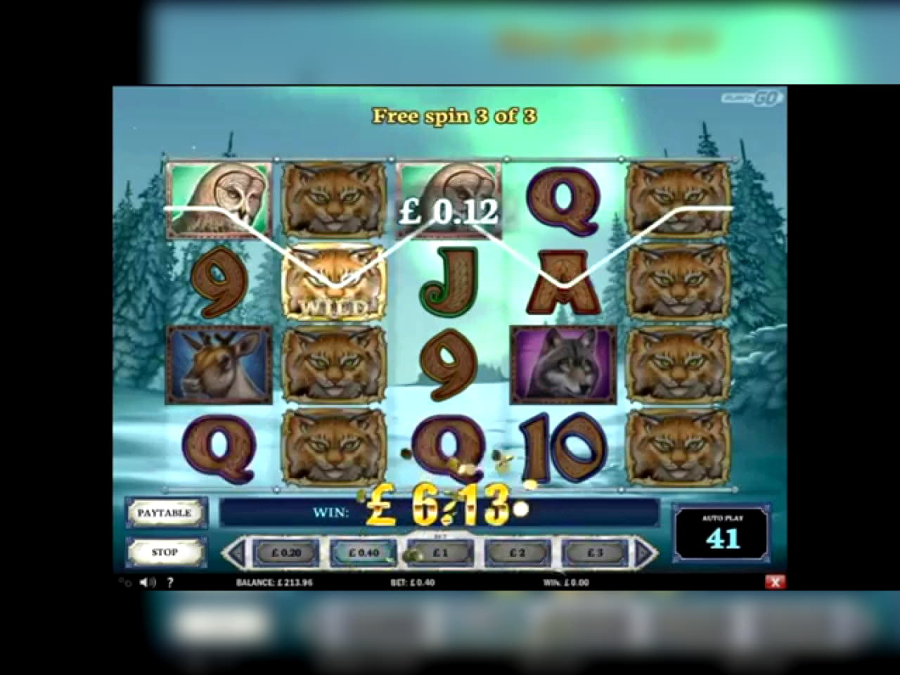 11 Trial Spins at Gamebookers Casino