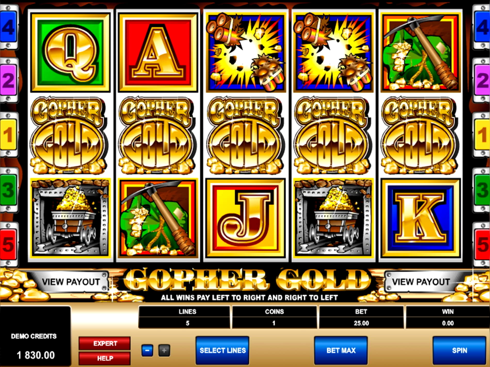 €870 no deposit bonus casino at River Belle Casino