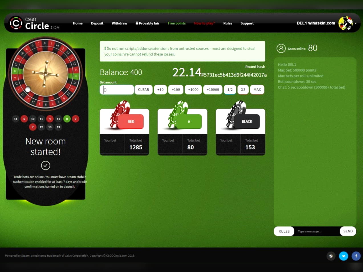 £810 Mobile freeroll slot tournament at Cashpoint Casino