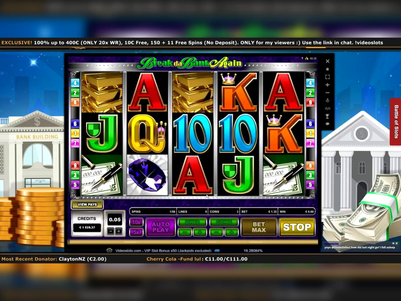 Eur 2885 No deposit bonus casino at Yukon Gold Casino