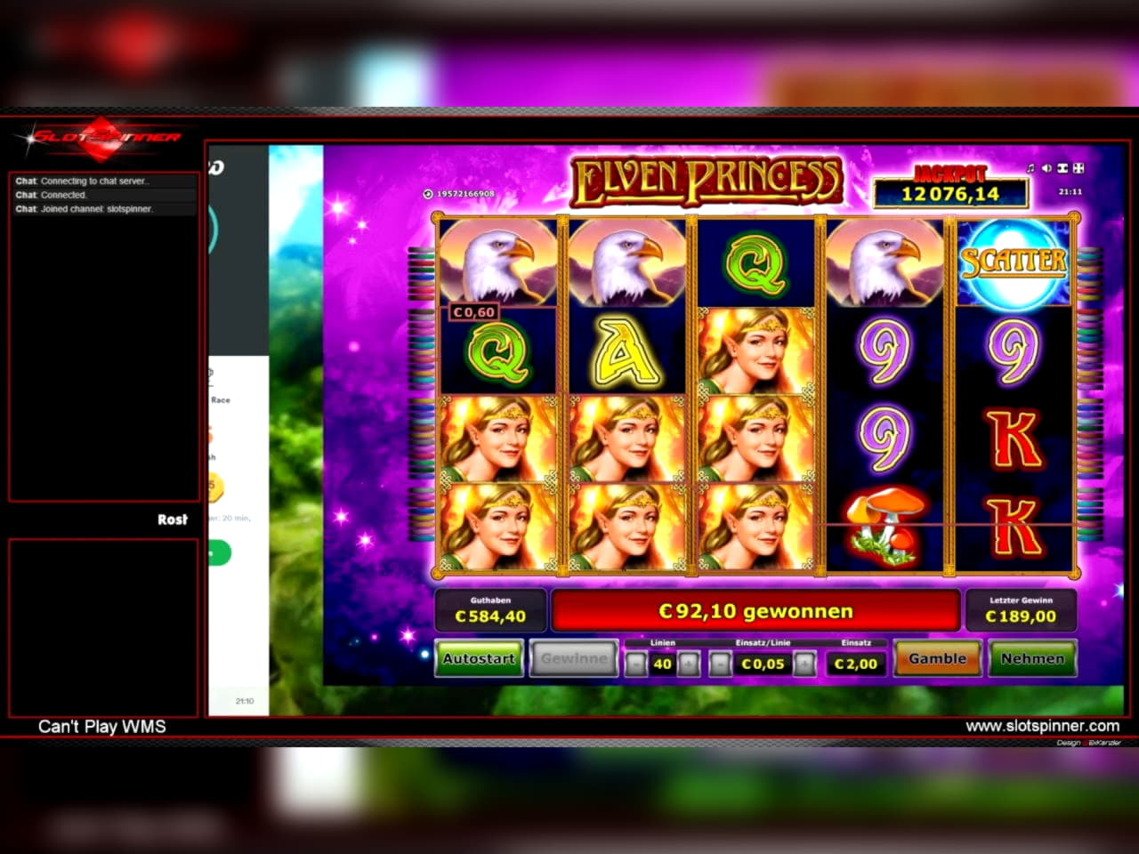 €540 Mobile freeroll slot tournament at La Fiesta Casino