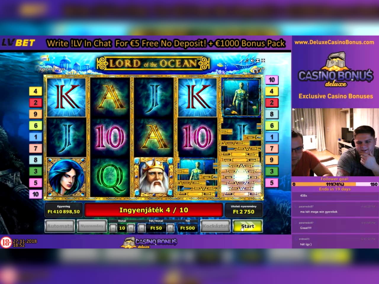 €1735 No Deposit at Karamba Casino