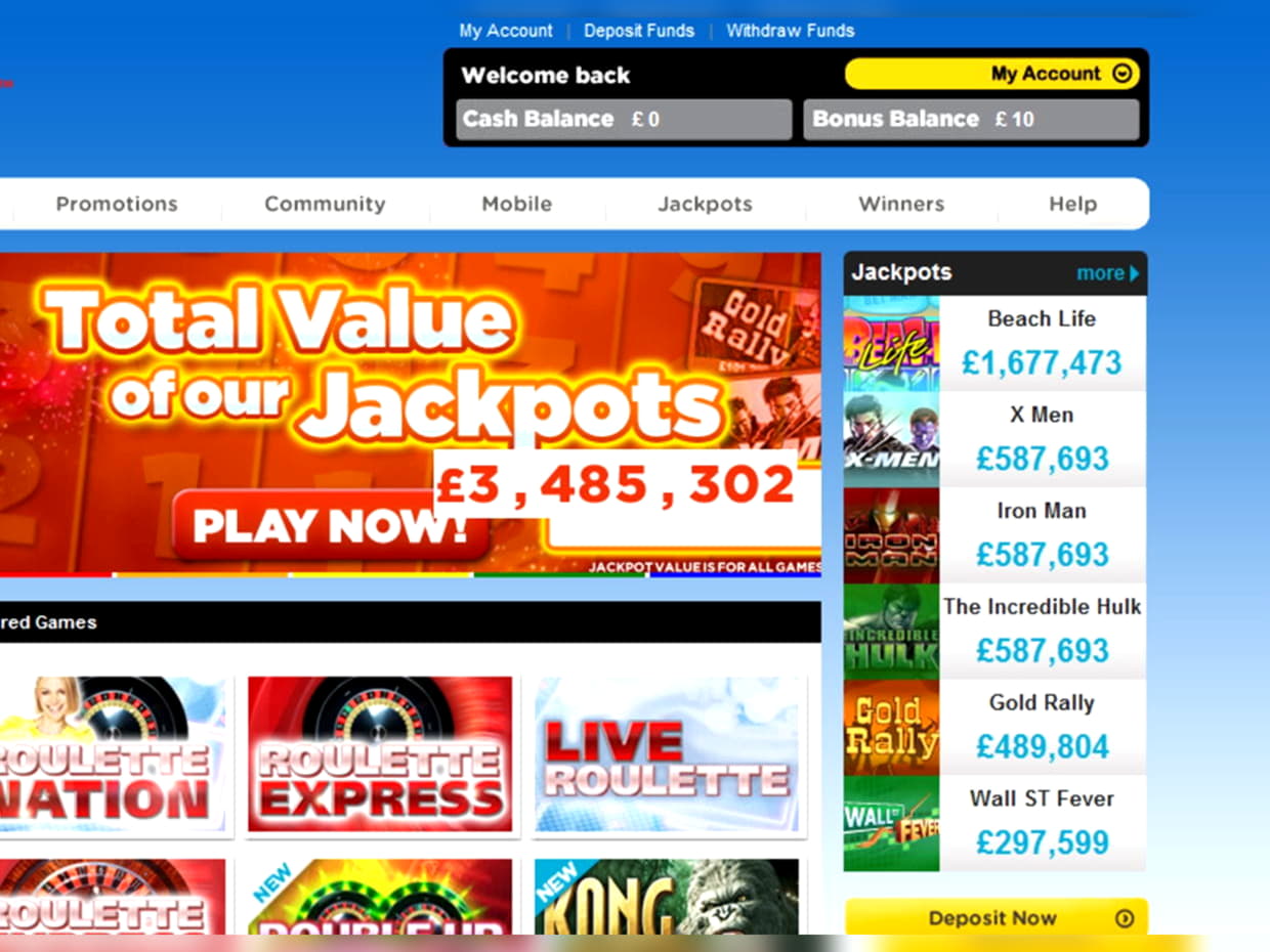 505% Signup Casino Bonus at Betway Casino