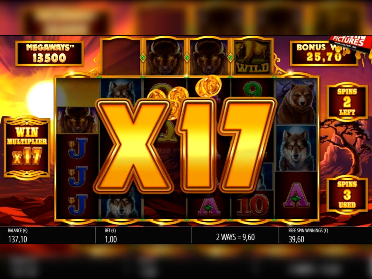 945% Casino match bonus at William Hill Casino