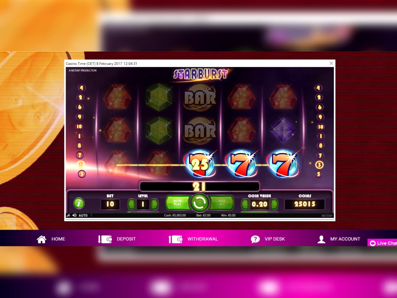 20 Loyalty Free Spins! at Spintropolis Casino