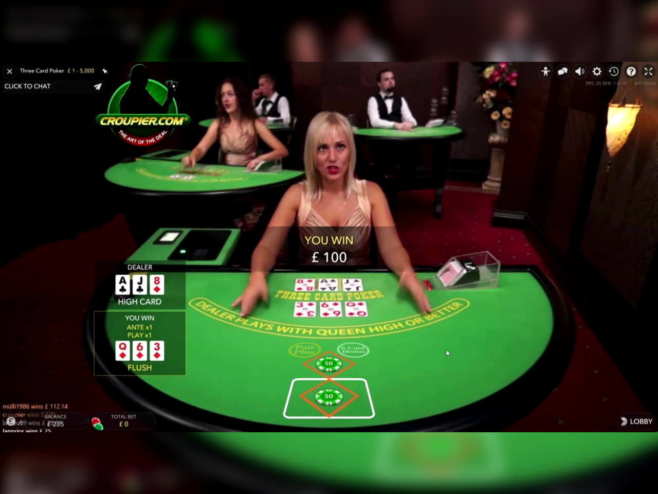 ﻿$805 Free Casino Tournament at bWin Casino