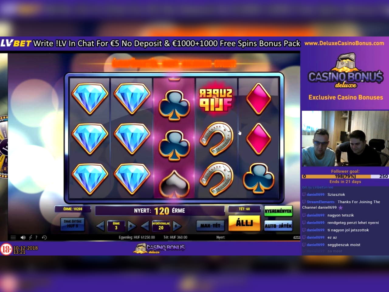 515% Match Bonus Casino at Seven Cherries Casino