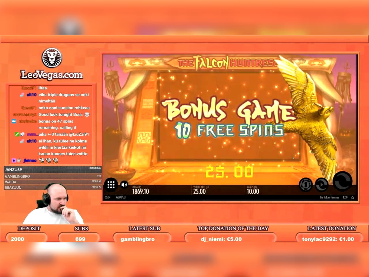 Eur 650 Casino Tournament at La Fiesta Casino