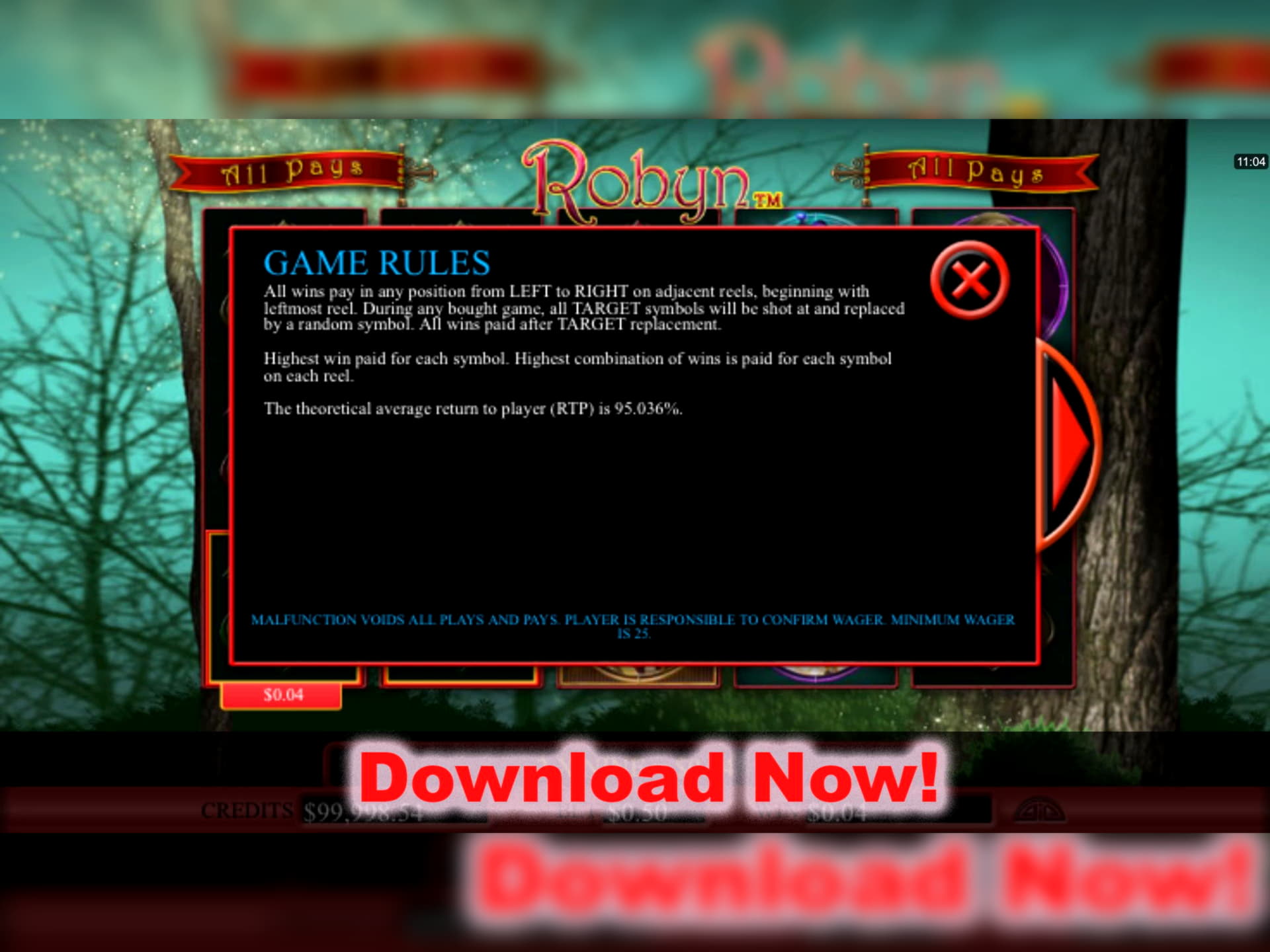 170 FREE Spins at River Belle Casino
