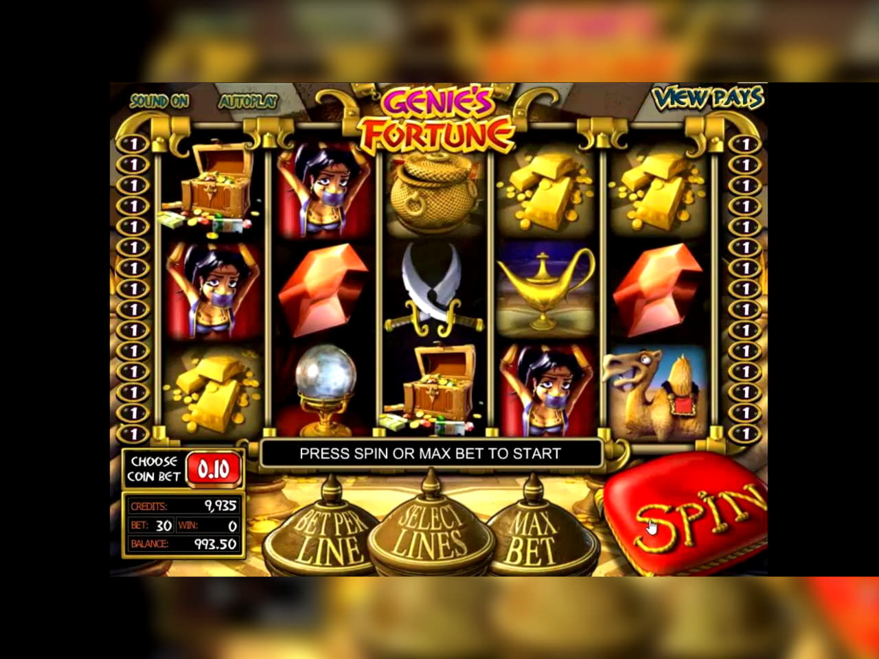 33 Trial Spins at Royal Dubai Casino