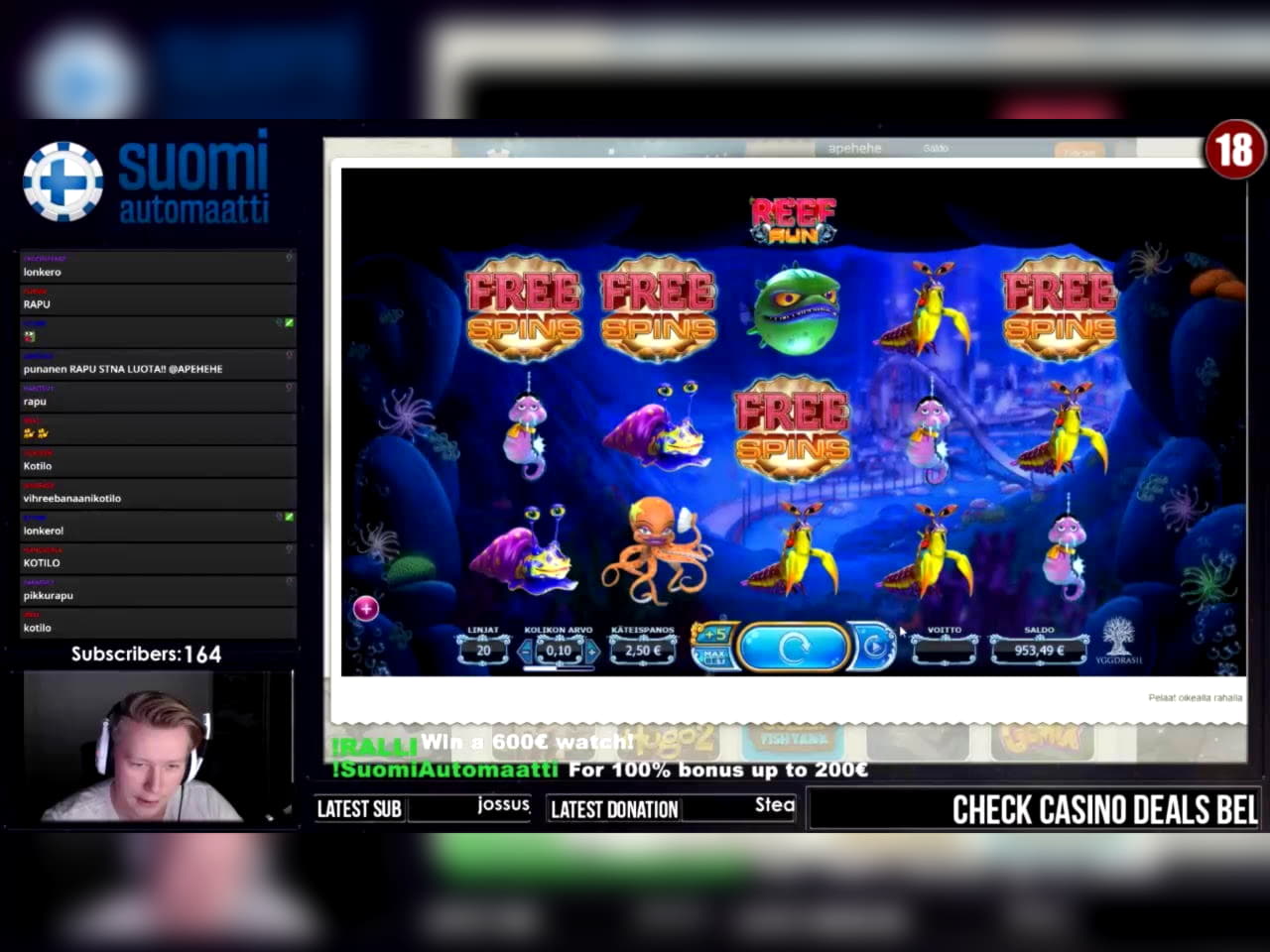 $770 Daily freeroll slot tournament at Cashpoint Casino