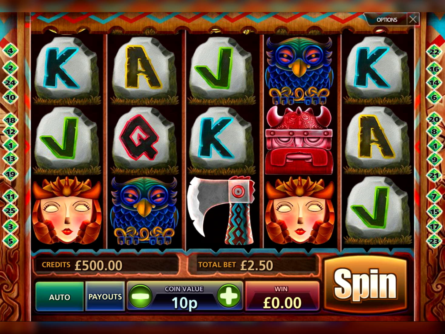 245 Free casino spins at Omni Casino