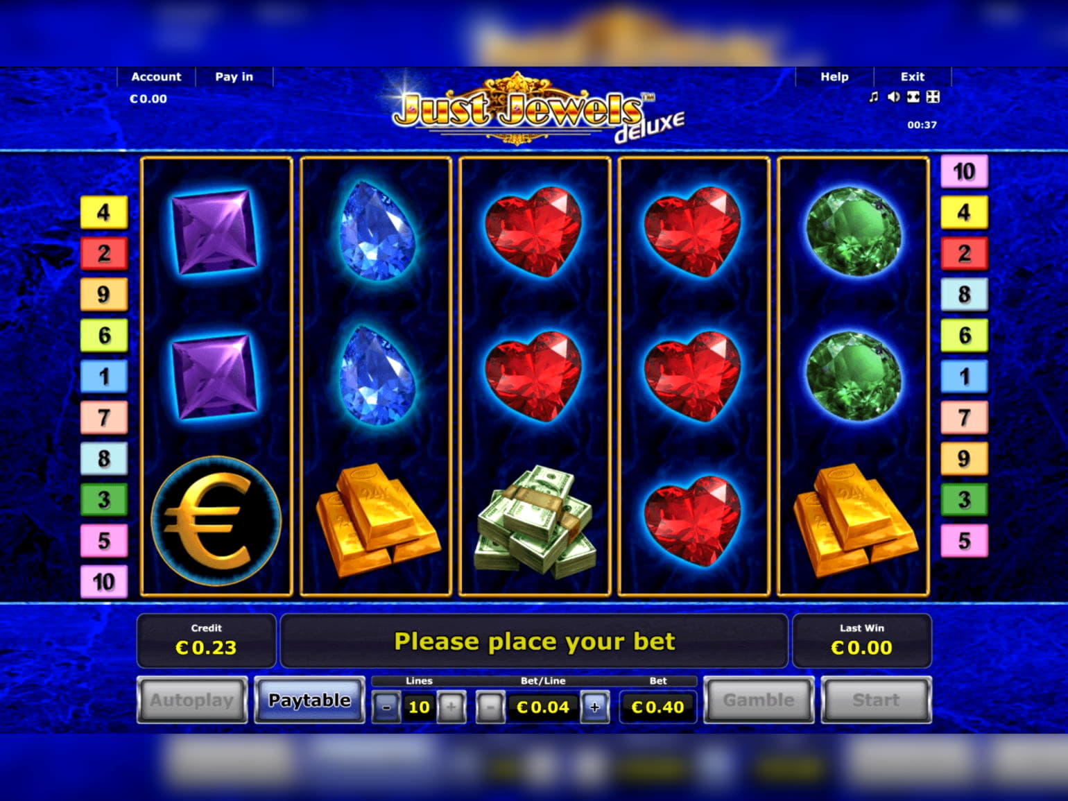 195 Free spins no deposit at Casino-X