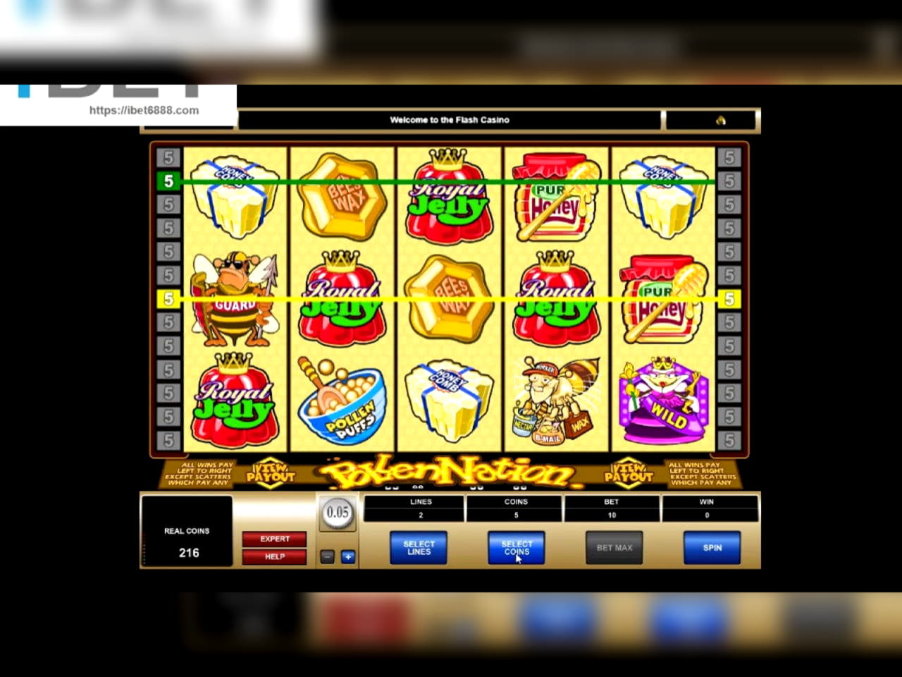 30 Free Spins no deposit casino at Gamebookers Casino