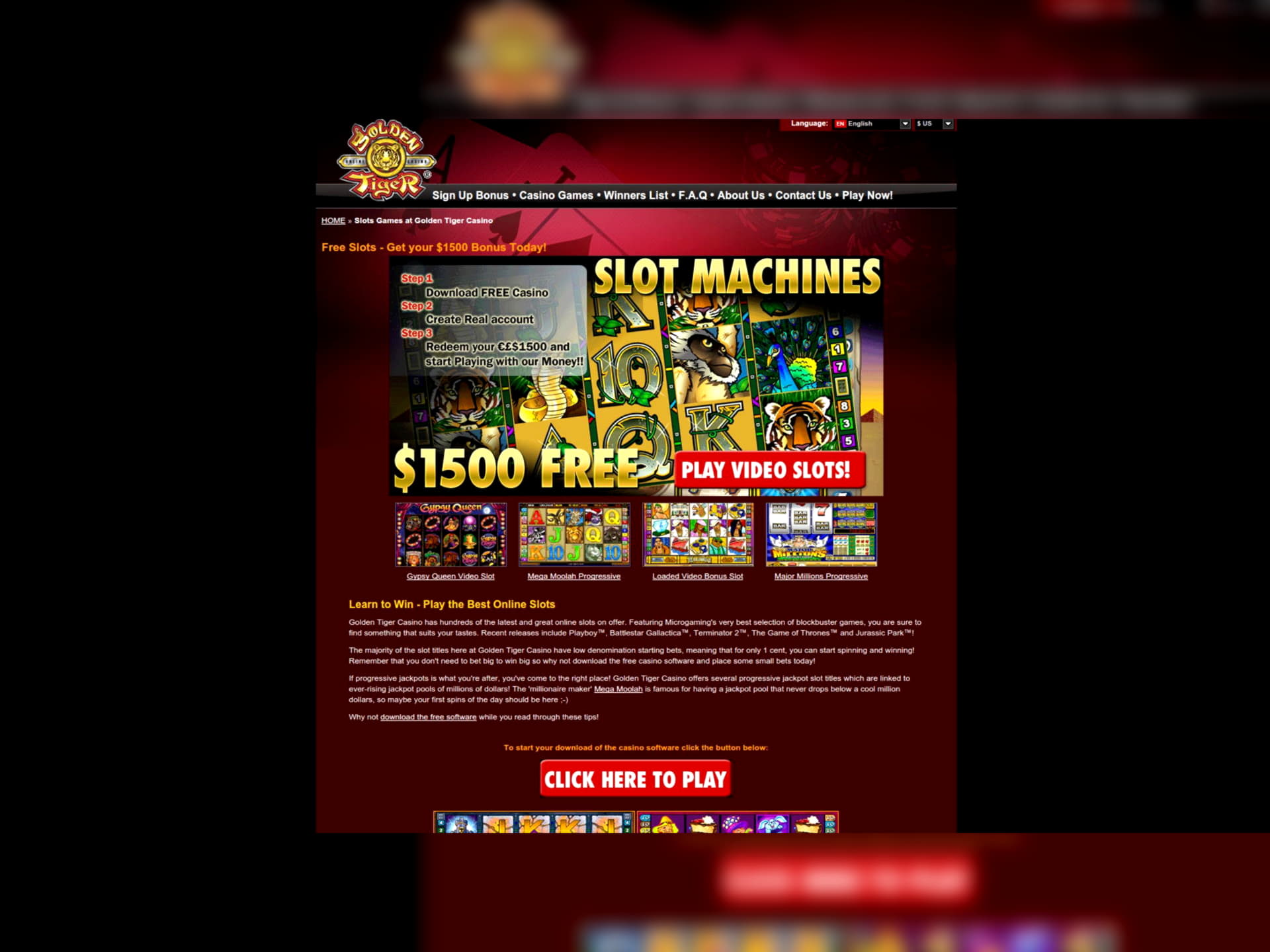 265 free spins casino at Bet At Home Casino