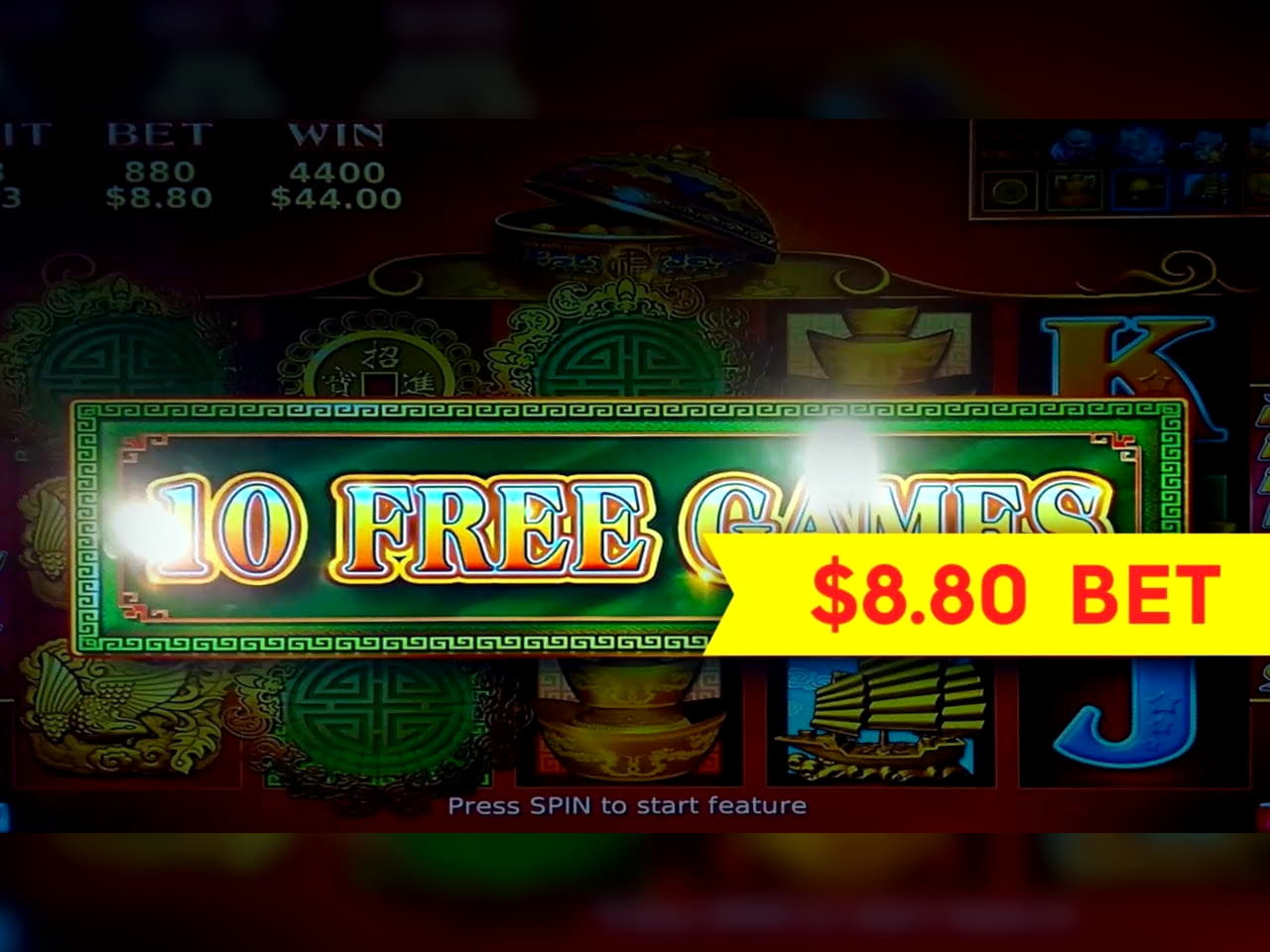 290% Match at a casino at Casino Action