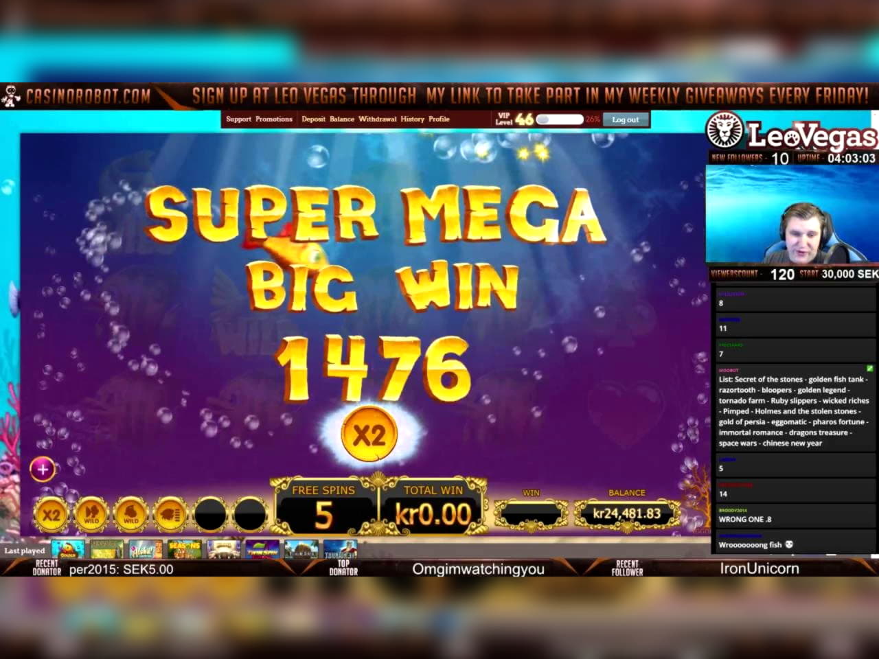 EUR 200 Online Casino Tournament at Spin Palace Casino