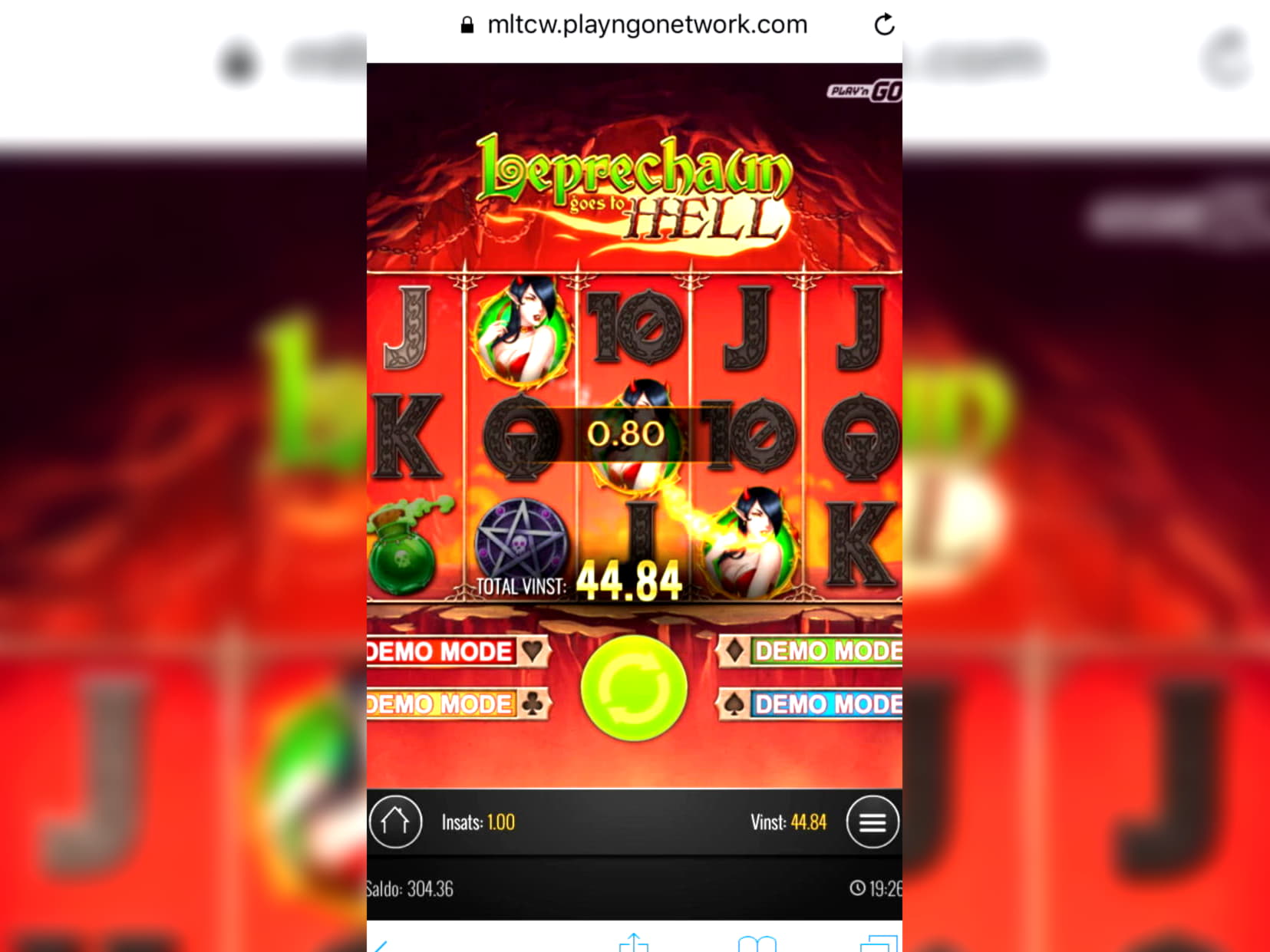 €70 Casino chip at Inter Casino